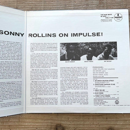 SONNY ROLLINS on Impulse - Japan GF LP YP-8507-AI