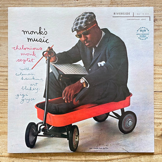 THELONIOUS MONK / MONK'S MUSIC on Riverside - Japan LP NM SMJ-6207
