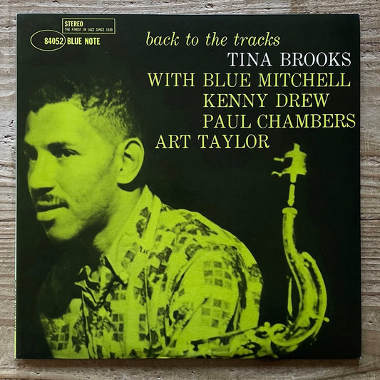 TINA BROOKS / BACK TO THE TRACKS on Blue Note - Japan Original PROMO LP NM BRP-8033