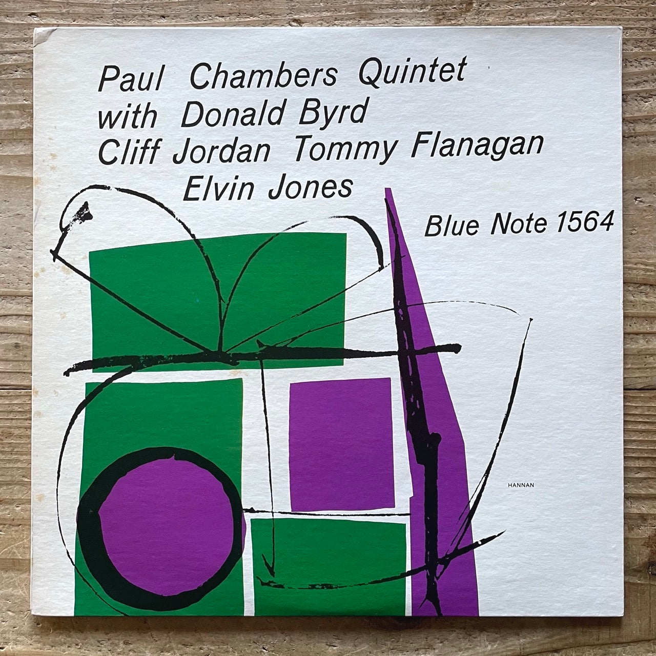 PAUL CHAMBERS QUINTET on Blue Note BLP1564 - US UA MONO LP