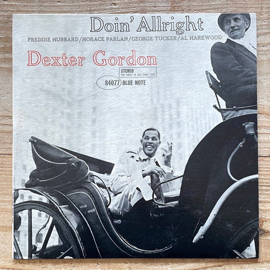 DEXTER GORDON / DOIN' ALRIGHT on Blue Note - US Liberty RVG BST-84077