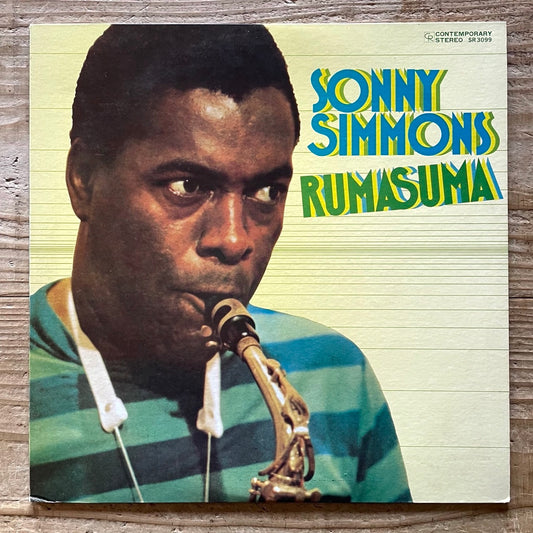SONNY SIMMONS / RUMASUMA on Contemporary - Japan DG LP SR-3099