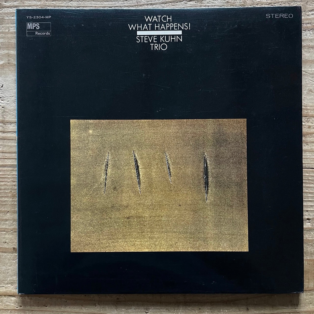 STEVE KUHN TRIO / WATCH WHAT HAPPENS! on German MPS - Japan GF LP YS-2304-MP