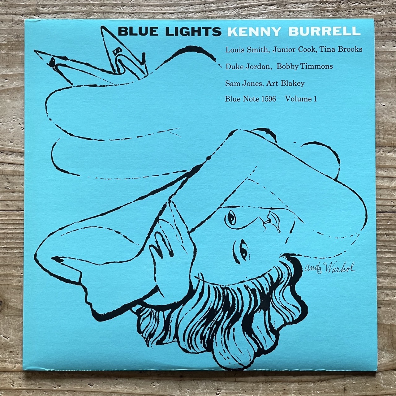 KENNY BURRELL / BLUE LIGHTS VOL.1 on Blue Note - Japan MONO LP NM BN-1596