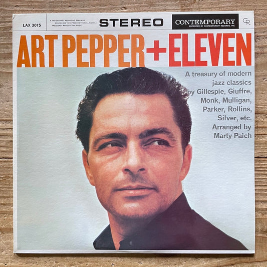 ART PEPPER + ELEVEN / MODERN JAZZ CLASSICS  on Contemporary - Japan King LP NM LAX-3015