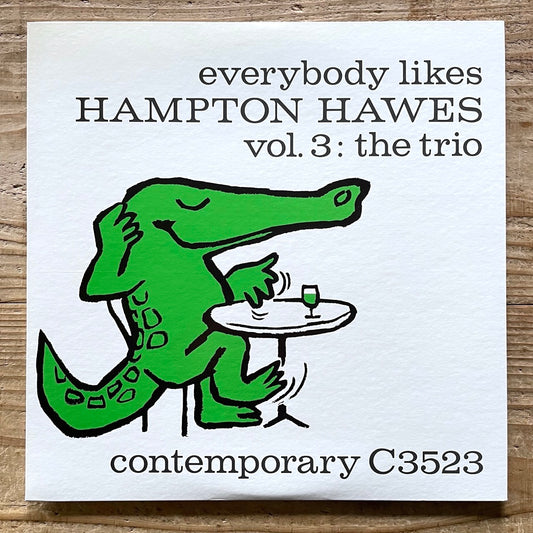 HAMPTON HAWES / VOL.3 THE TRIO EVERYBODY LIKES on Contemporary - Japan King LP NM LAX-3043