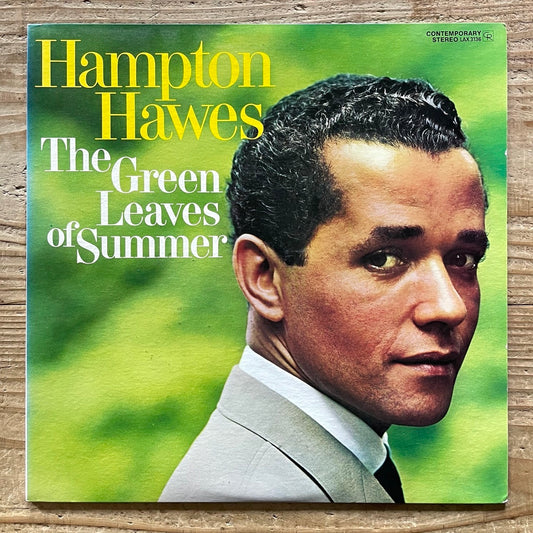 HAMPTON HAWES / THE GREEN LEAVES OF SUMMER on Contemporary - Japan LP LAX-3136