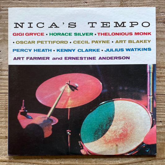 GIGI GRYCE / NICA'S TEMPO on Savoy - Japan CBS/SONY LP NM SOPU-3-SY