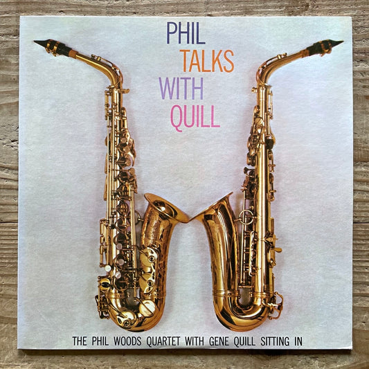 PHIL WOODS QUARTET with GENE QUILL / PHIL TALKS WITH QUILL on Epic - Japan LP NM 23AP 96