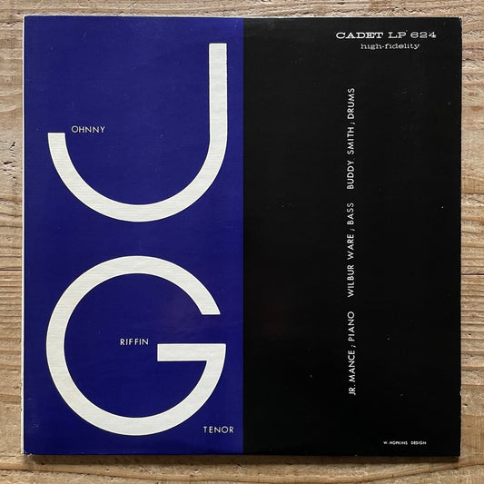 JOHNNY GRIFFIN QUARTET / JG on Argo - Japan Cadet LP NM MJ-1005M