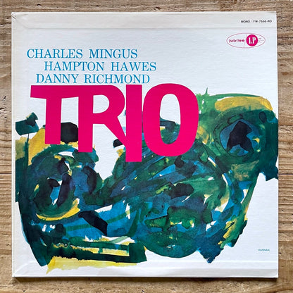 CHARLES MINGUS THREE with HAMPTON HAWES, DANNY RICHMOND on Jubilee - Japan MONO LP YW-7566-RO