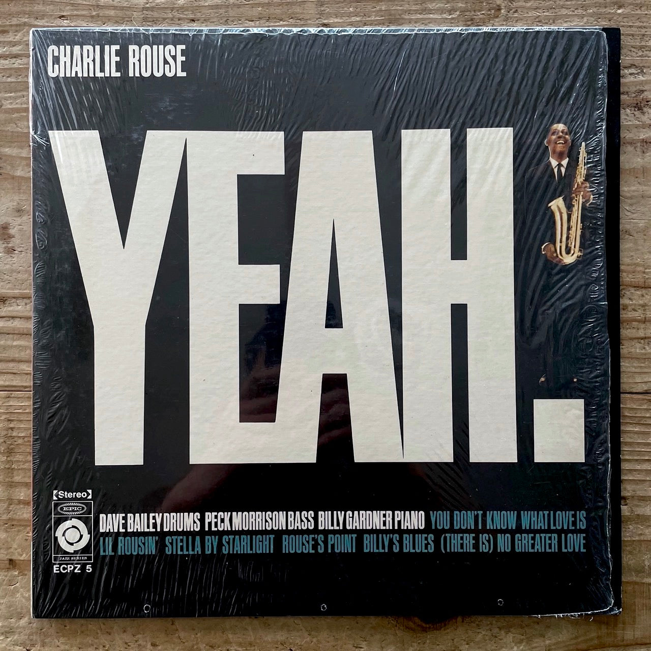 CHARLIE ROUSE / YEAH! on Epic - Japan LP ECPZ-5