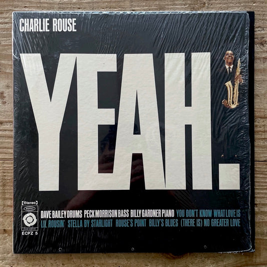 CHARLIE ROUSE / YEAH! on Epic - Japan LP ECPZ-5