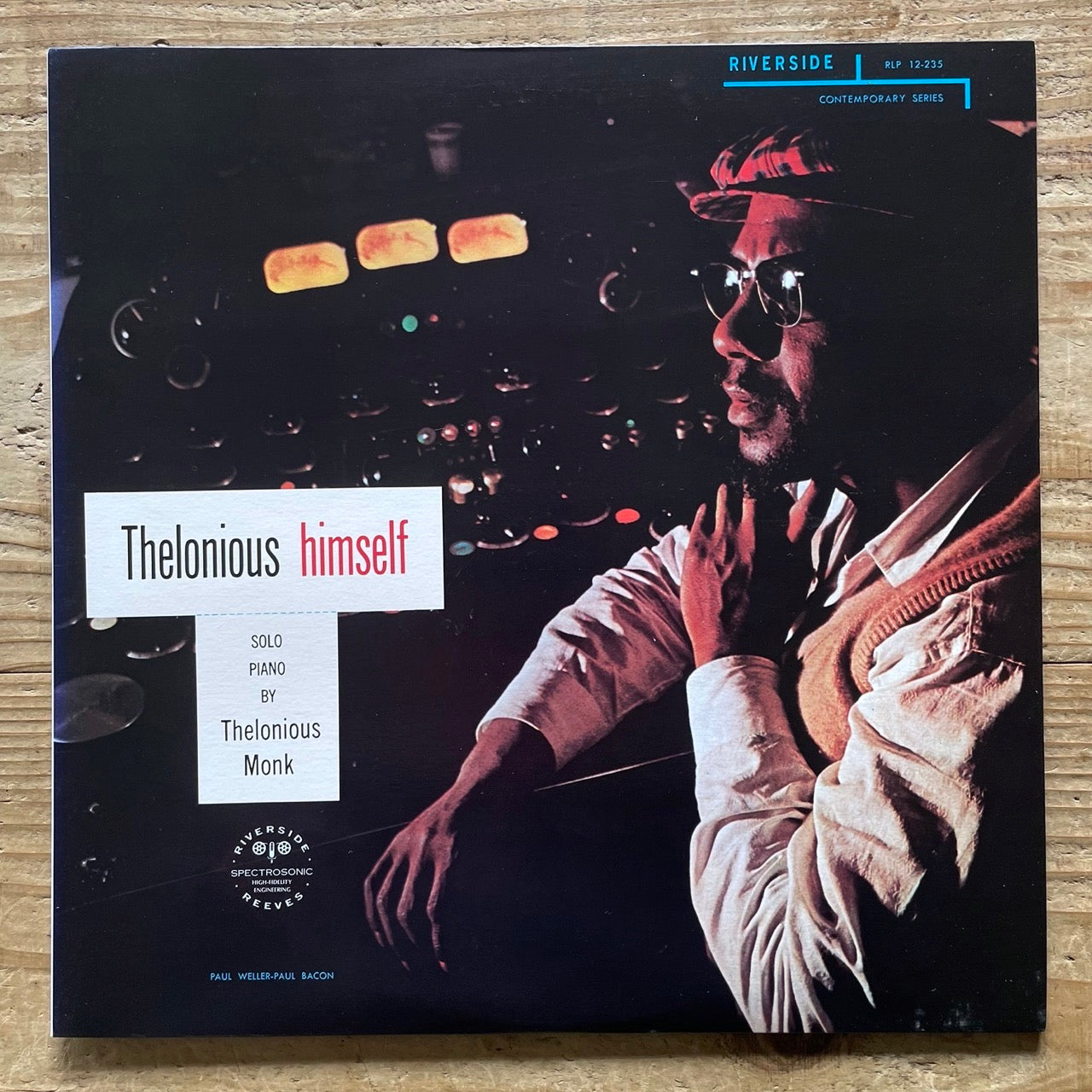 THELONIOUS MONK / THELONIOUS HIMSELF on Riverside - Japan LP NM VIJ-105