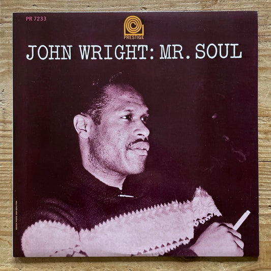 JOHN WRIGHT / MR. SOUL on Prestige - Japan LP NM WWLJ-7057