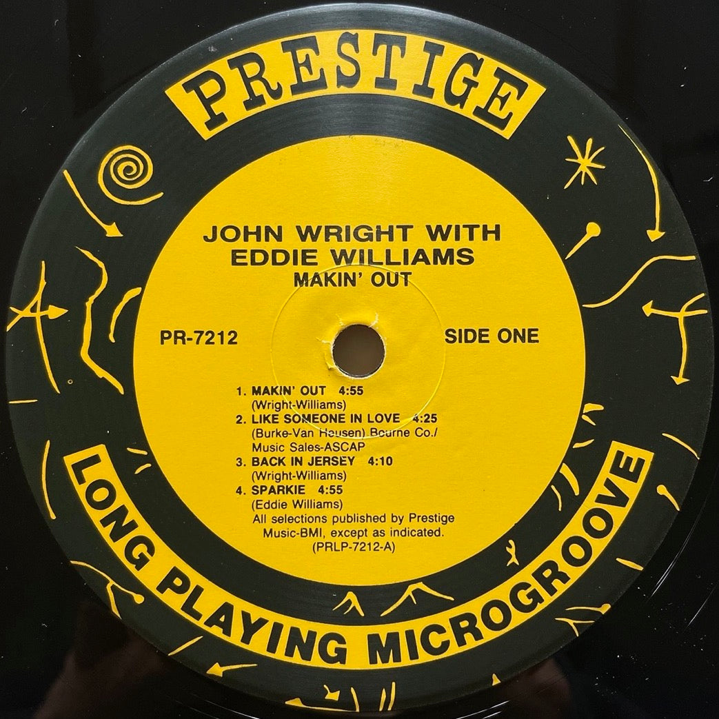 JOHN WRIGHT / MAKIN' OUT on Prestige - Japan LP NM WWLJ-7039