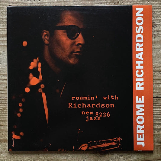 JEROME RICHARDSON / ROAMIN' WITH RICHARDSON on New Jazz - Japan LP NM WWLJ-7027