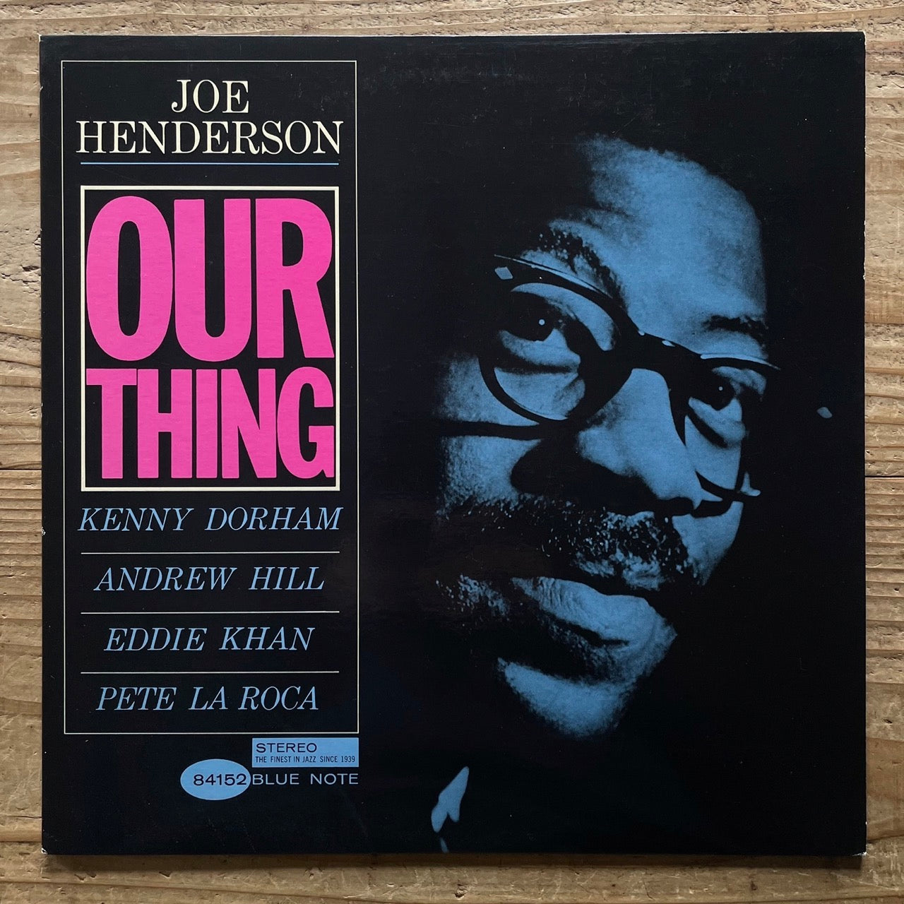 JOE HENDERSON / OUR THING on Blue Note - Japan Promo LP BNJ-71089
