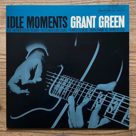 GRANT GREEN / IDLE MOMENTS on Blue Note - Japan LP BNJ-71025