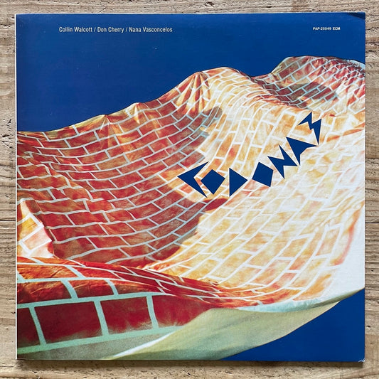CODONA 3 - COLLIN WALCOTT, DON CHERRY, NANA VASCONCELOS on ECM - Japan PROMO LP PAP-25549