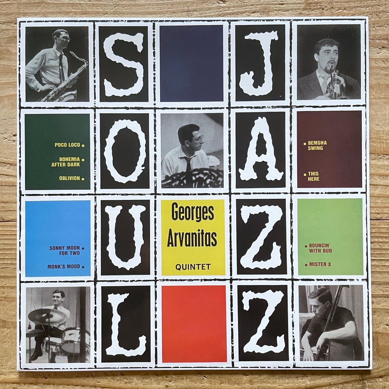 GEORGES ARVANITAS QUINTET / SOUL JAZZ on French Columbia - Heavy Vinyl reissue LP NM FPX193