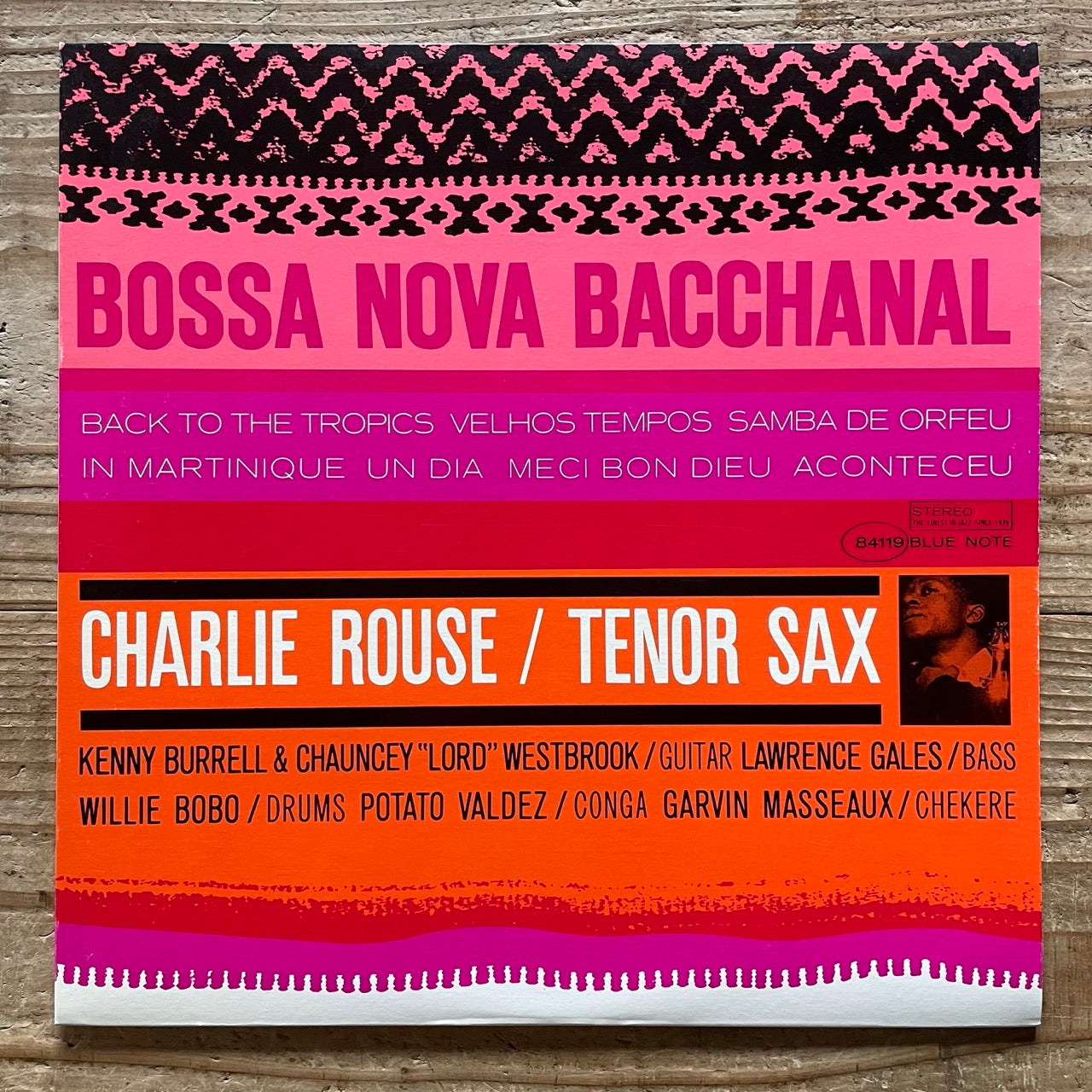 CHARLIE ROUSE / BOSSA NOVA BACCHANAL on Blue Note - Japan LP BN4119