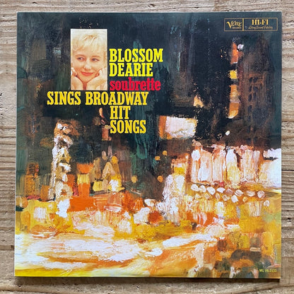 BLOSSOM DEARIE / SOUBRETTE - SINGS BROADWAY HIT SONGS - Japan Verve LP NM POJJ-1608