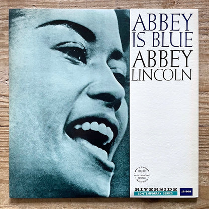 ABBEY LINCOLN / ABBEY IS BLUE on Riverside - Japan LP NM VIJ-4065
