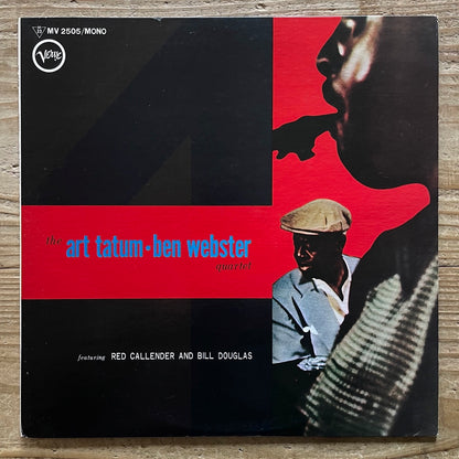 ART TATUM - BEN WEBSTER QUARTET on Verve - Japan MONO LP MV-2505
