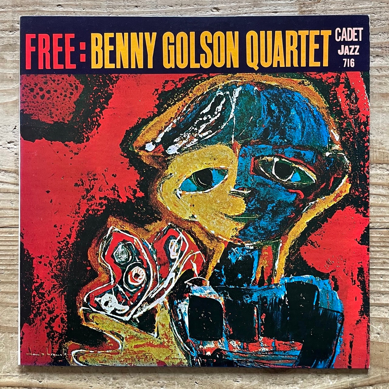 BENNY GOLSON QUARTET / FREE on Argo - Japan Cadet LP NM MJ-1004