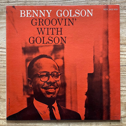 BENNY GOLSON / GROOVIN' WITH GOLSON on New Jazz - Japan Prestige MONO LP PJ-18-8220