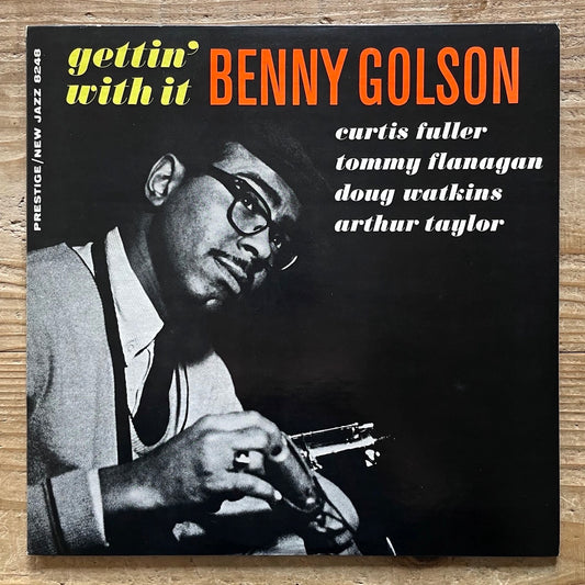 BENNY GOLSON / GETTIN' WITH IT on New Jazz - Japan LP VIJ-5035
