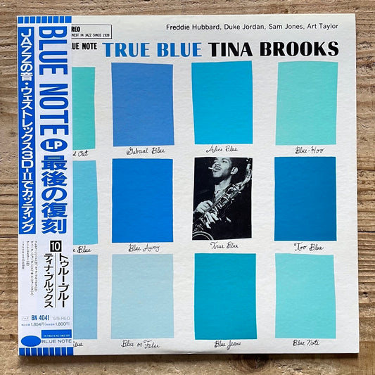 TINA BROOKS / TRUE BLUE on Blue Note - Japan LP NM BN4041 obi