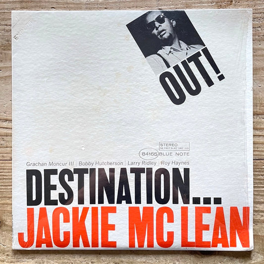 JACKIE McLEAN / DESTINATION OUT - BST-84165 Blue Note UA VAN GELDER