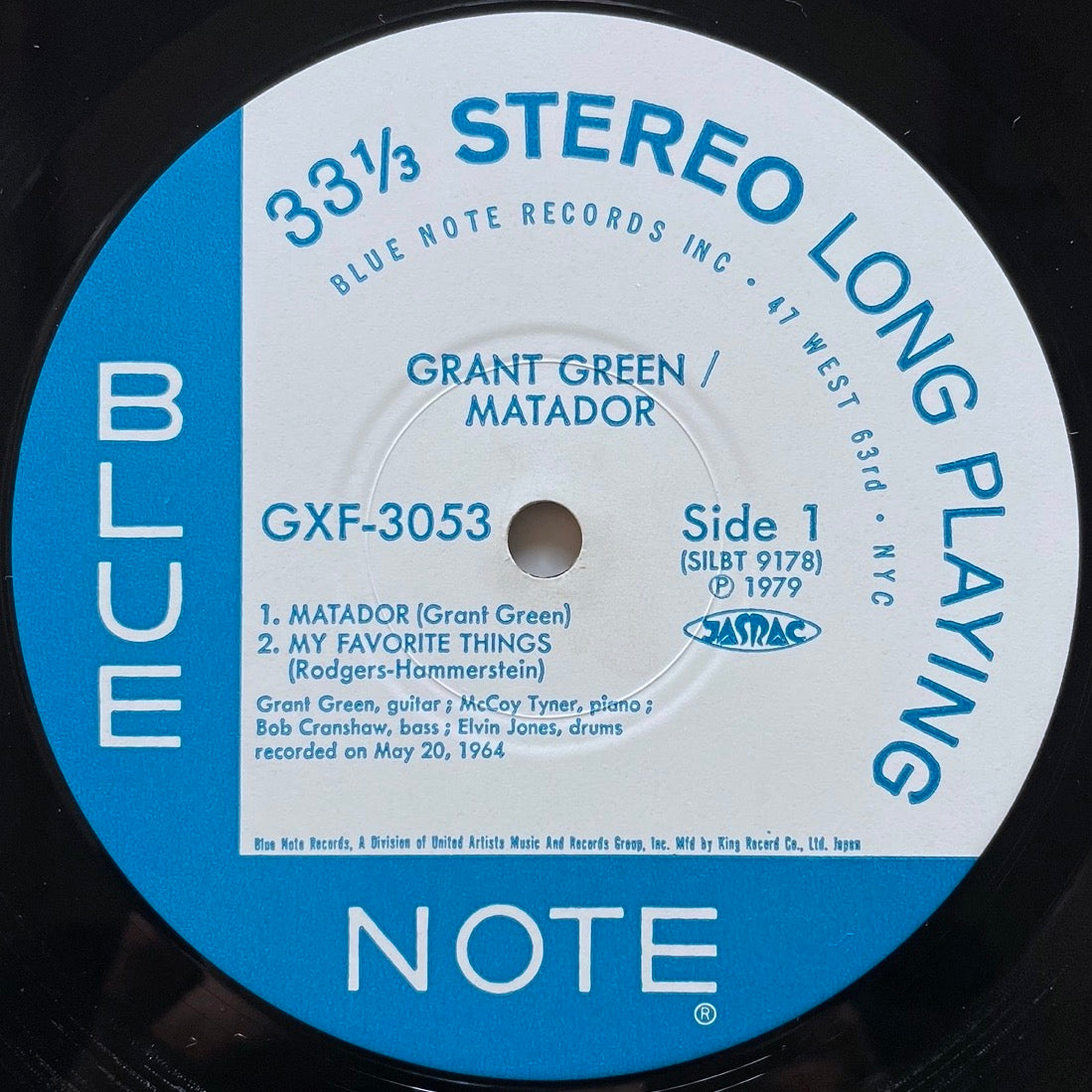GRANT GREEN / MATADOR on Blue Note - Japan King Original LP GXF-3053 obi