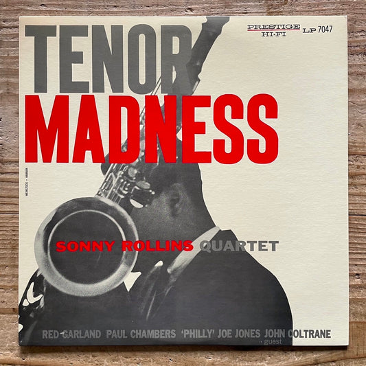 SONNY ROLLINS / TENOR MADNESS on Prestige - Japan MONO LP NM SMJ-6521