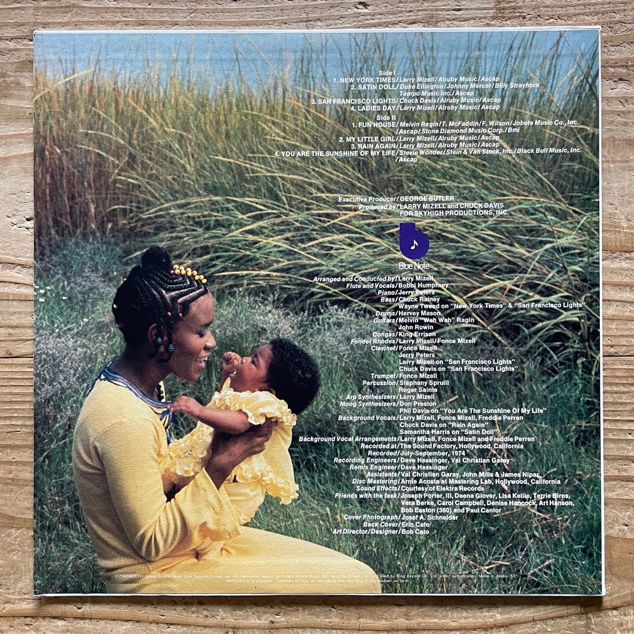 BOBBI HUMPHREY / SATIN DOLL on Blue Note - Japan King LP GP-3145 Jazz Funk