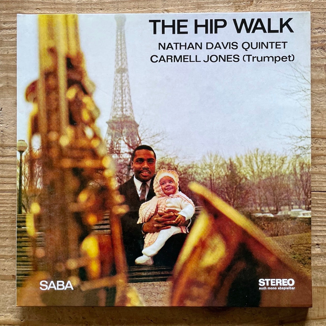 NATHAN DAVIS QUINTET / HIP WALK feat. Carmell Jones on German Saba  Speakers Corner reissue