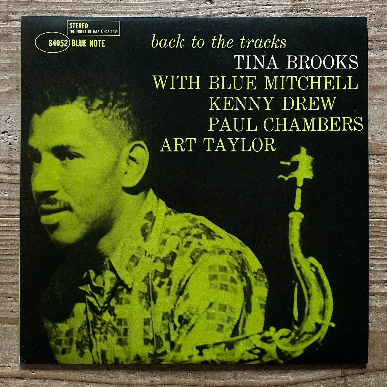 TINA BROOKS / BACK TO THE TRACKS on Blue Note - Japan Original PROMO LP NM BRP-8033