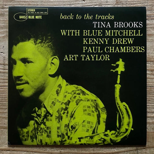 TINA BROOKS / BACK TO THE TRACKS on Blue Note - Japan Original PROMO LP NM BRP-8033