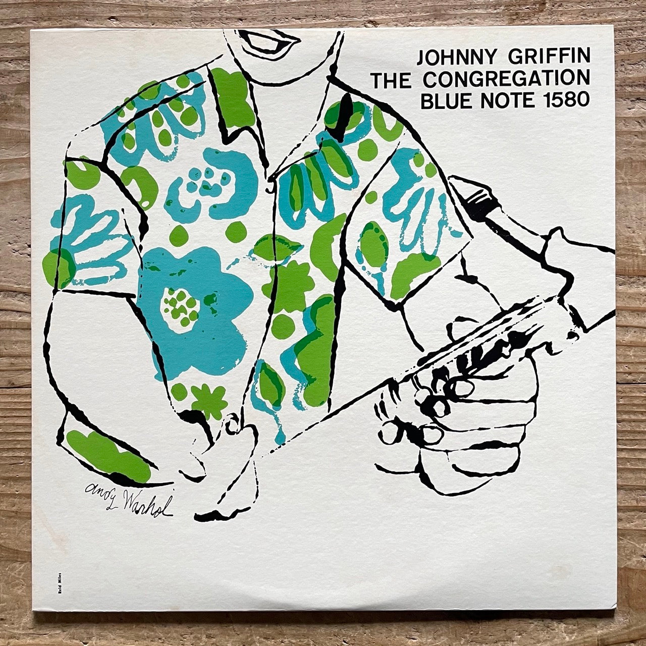 JOHNNY GRIFFIN / THE CONGREGATION on Blue Note - Japan King LP GXK-8092