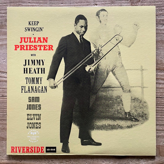 JULIAN PRIESTER / KEEP SWINGIN' on Riverside - Japan LP NM VIJJ-30041
