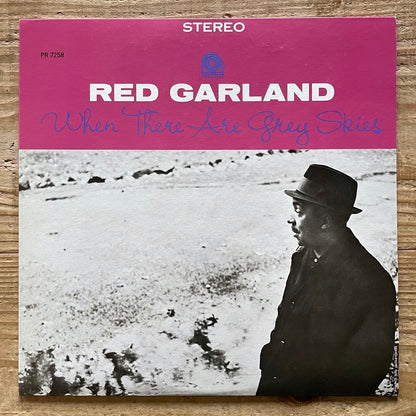 RED GARLAND / WHEN THERE ARE GREY SKIES on Prestige - Japan LP VIJJ-30071