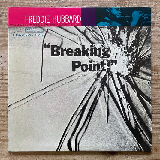 FREDDIE HUBBARD / BREAKING POINT on Blue Note - US NY/Liberty VAN GELDER BST-84172