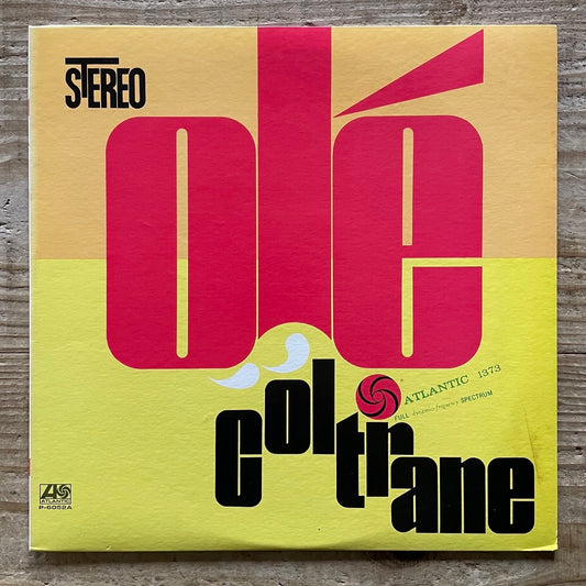 JOHN COLTRANE / OLE on Atlantic - Japan LP P-6052A