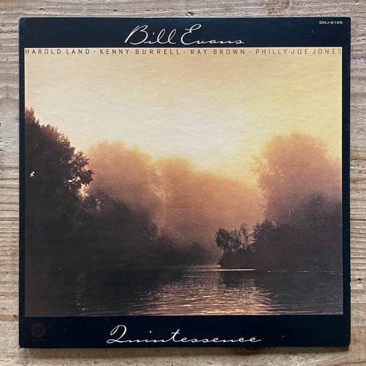BILL EVANS / QUINTESSENCE on Fantasy - Japan LP SMJ-6165