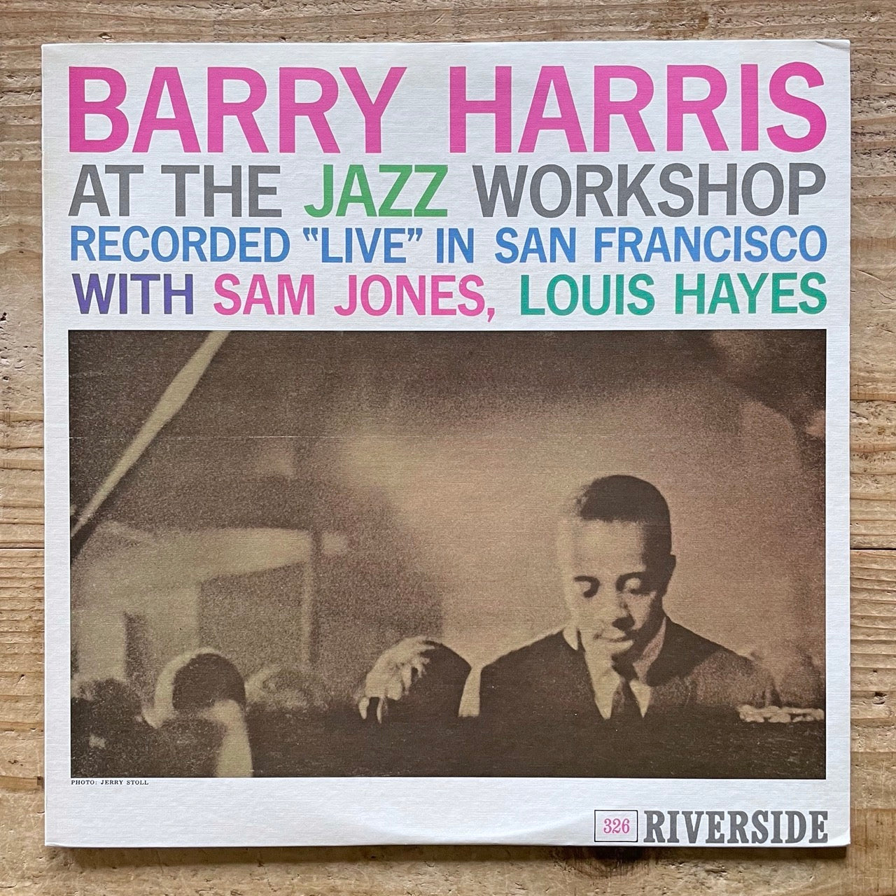 BARRY HARRIS TRIO / AT THE JAZZ WORKSHOP on Riverside - Japan LP SMJ-6123