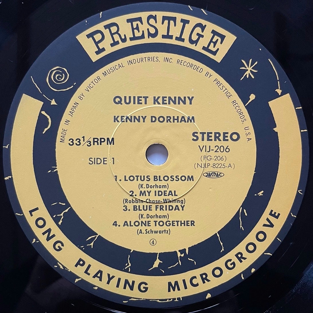 KENNY DORHAM / QUIET KENNY on New Jazz - Japan Prestige LP NM VIJ-206