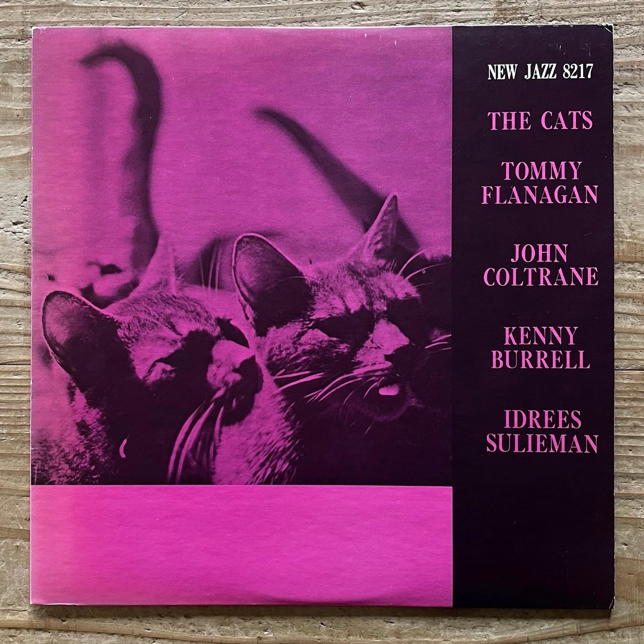 TOMMY FLANAGAN / THE CATS on New Jazz - Japan MONO LP John Coltrane SMJ-6540