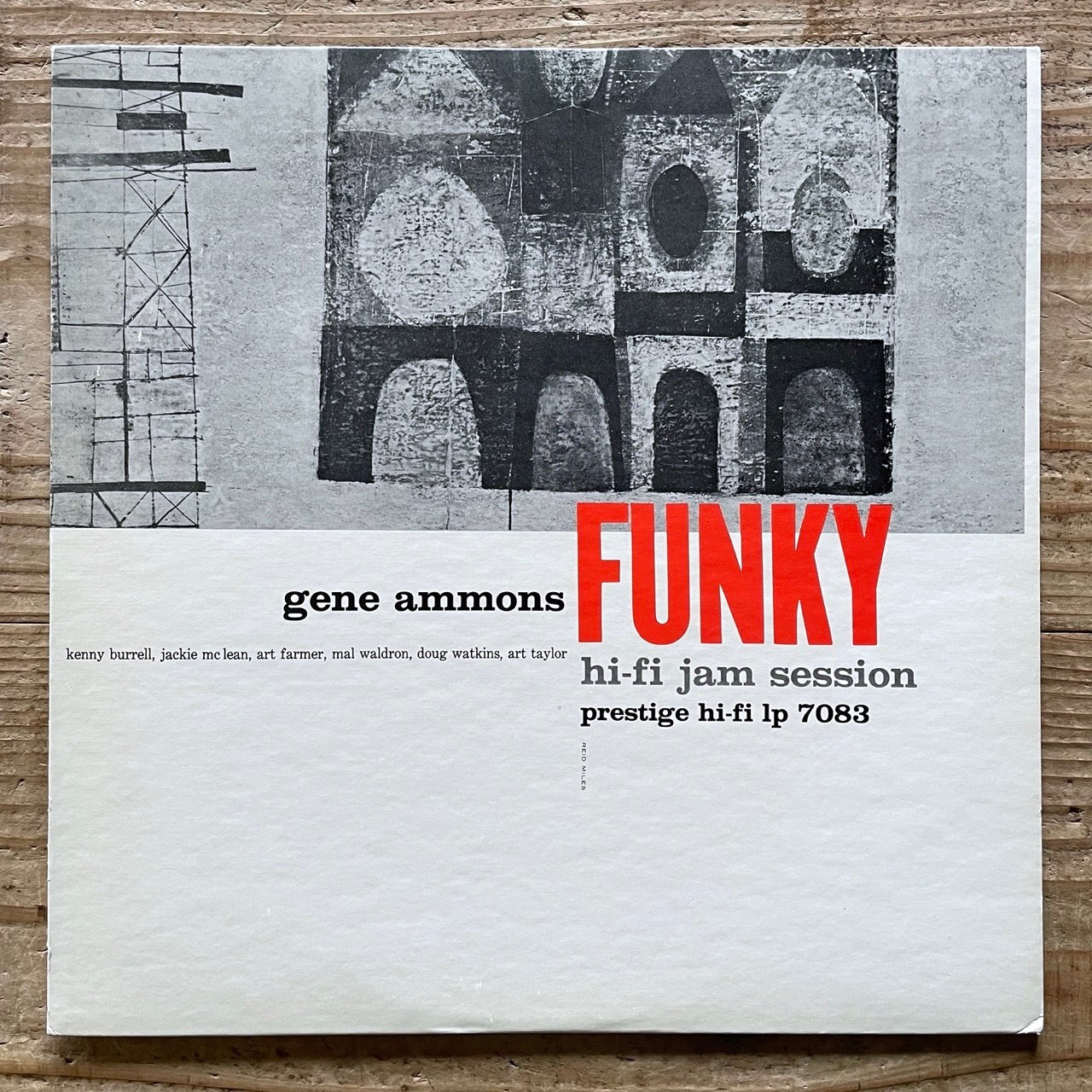 GENE AMMONS / FUNKY - Hi-Fi Jam Session on Prestige - Japan MONO LP VIJ-5043